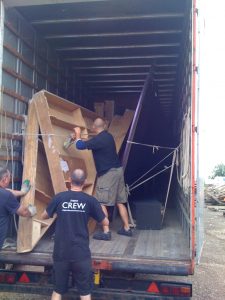 Crew set transport